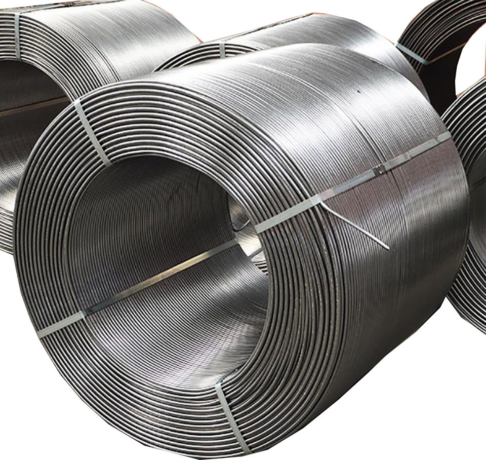 CaSi Cored Wire Silicon Calcium Core Wire CaSi Cored Wire Silicon Calcium Core Wire